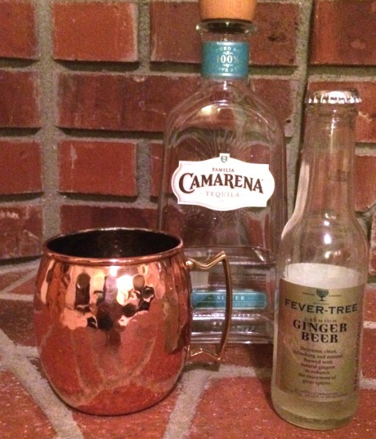 Mexican mule cocktail