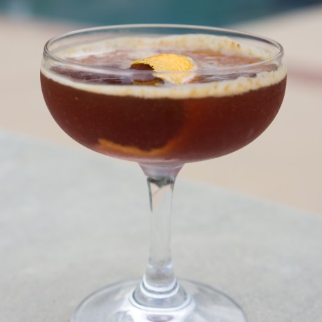 Coffee Negroni cocktail